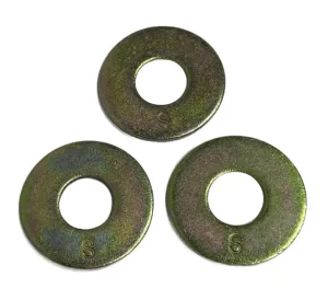 1/2" Grade 8 USS Flat Washers Yellow Zinc Plated