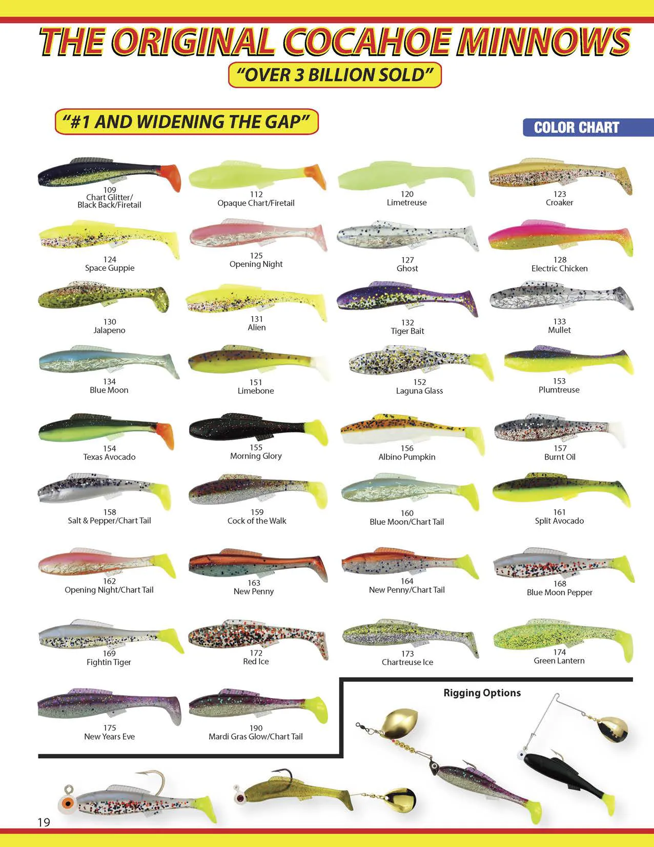 4" Queen Cocahoe Minnow (10-pack)