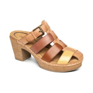 Cally Fisherman Cork Heel in Sunset Multi CLOSEOUTS