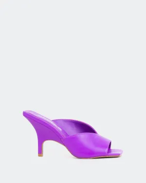 Caviana, Purple Leather/Cuir Violet