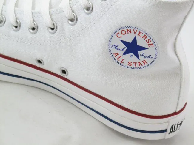 Converse Womens Shoes All Star High Optical White