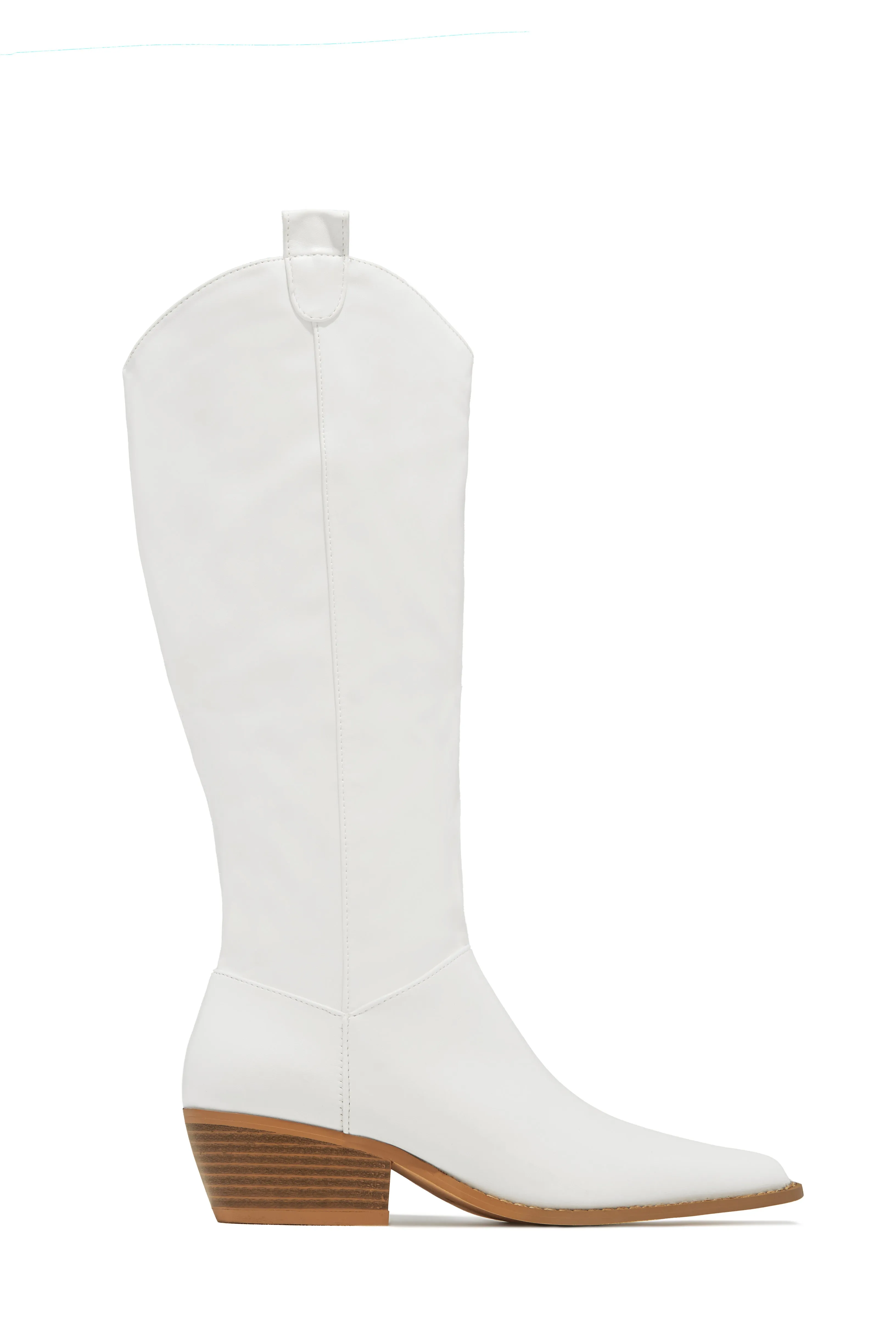 Dallas Western Cowgirl Boots - White