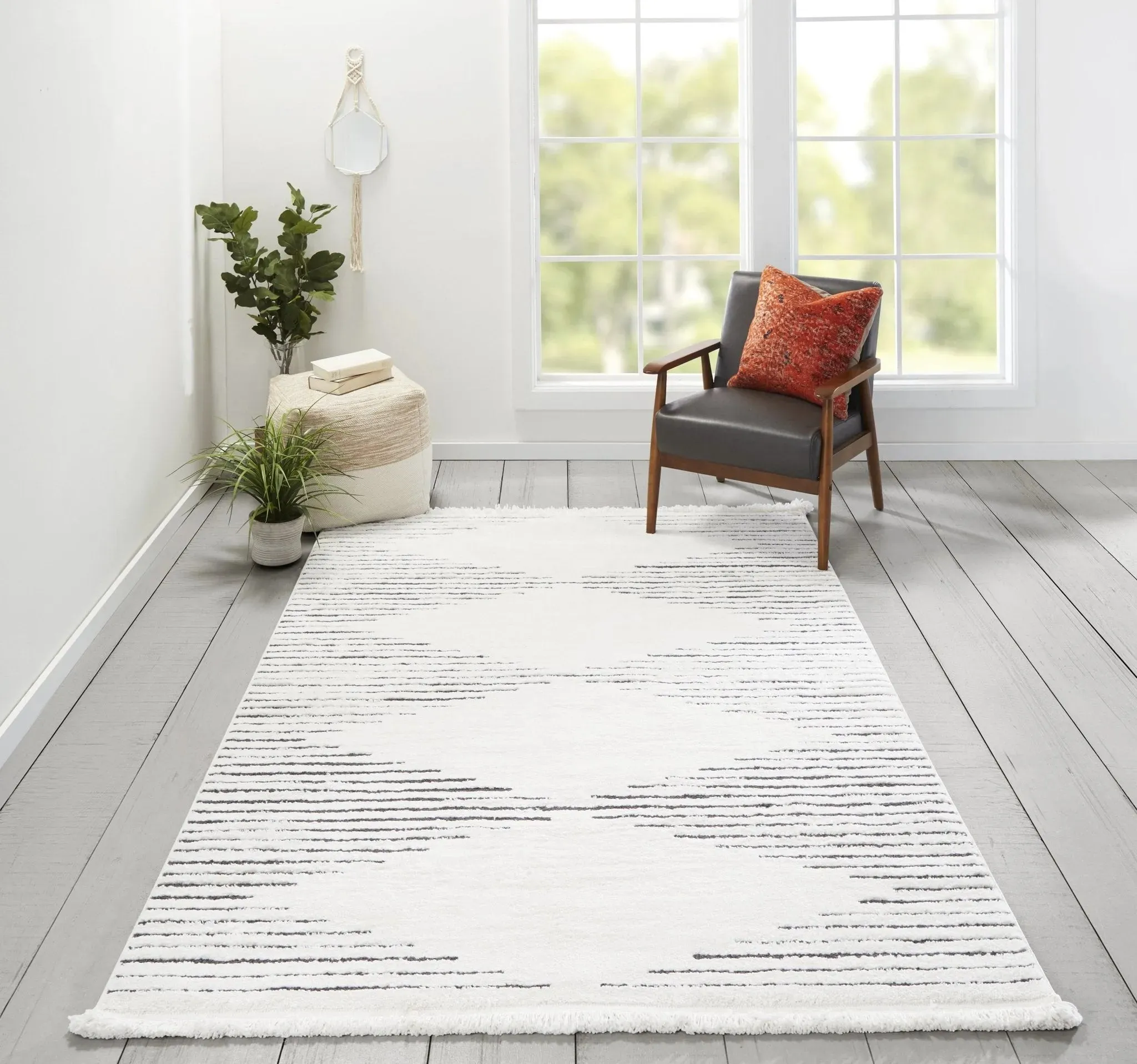 Ferris By Novogratz FRR-1 Oli Ivory Rugs