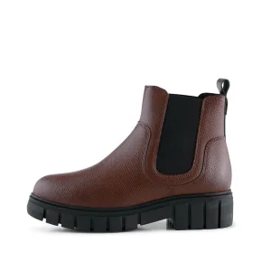 Rebel warm boot leather - DARK BROWN