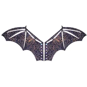 Reflective Glitter Bat Wingz For Calf Or Boot