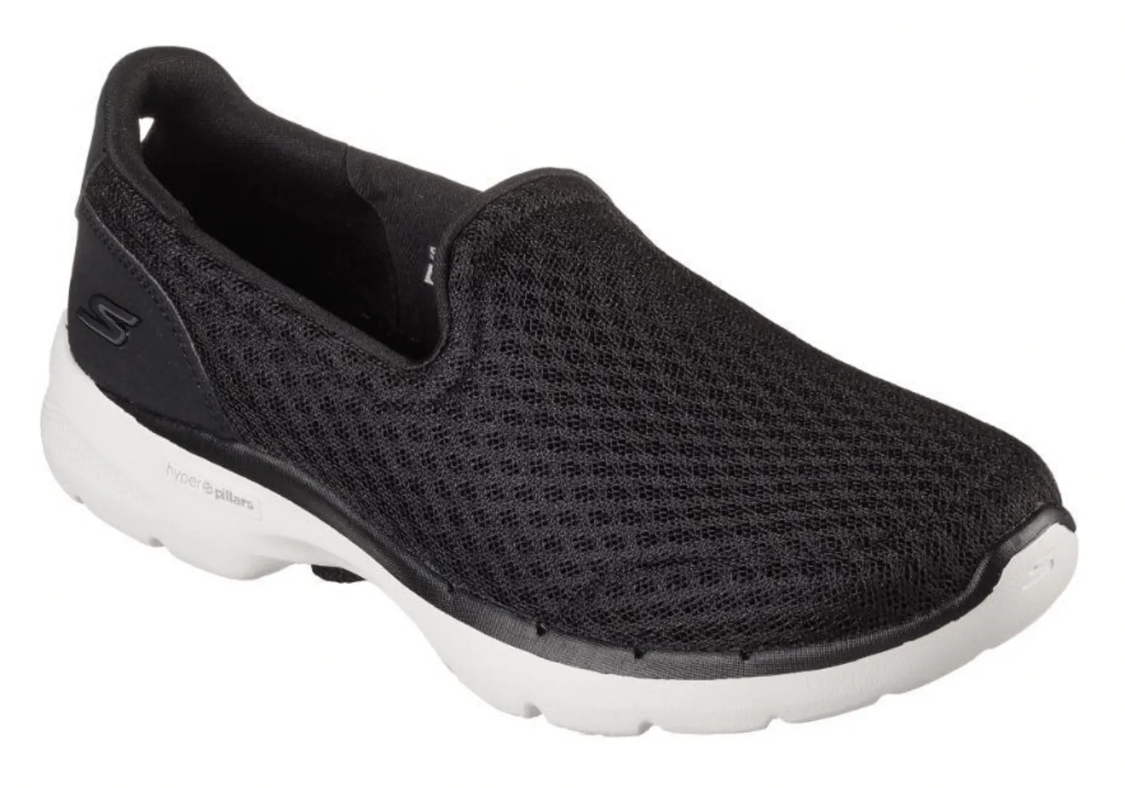 Skechers Womens Gowalk 6 Big Splash - Black