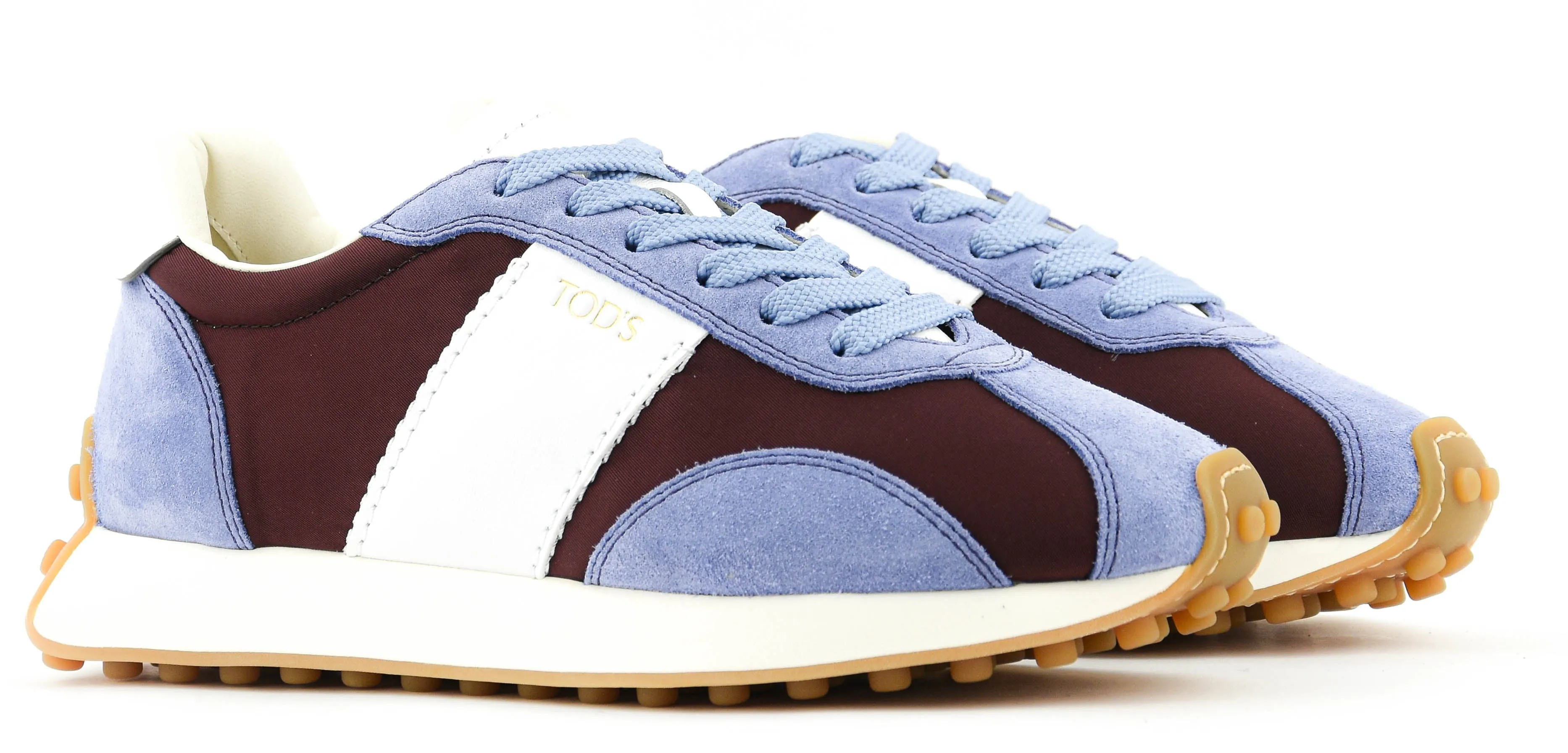 TOD'S SNEAKER BURGUNDY LILAC