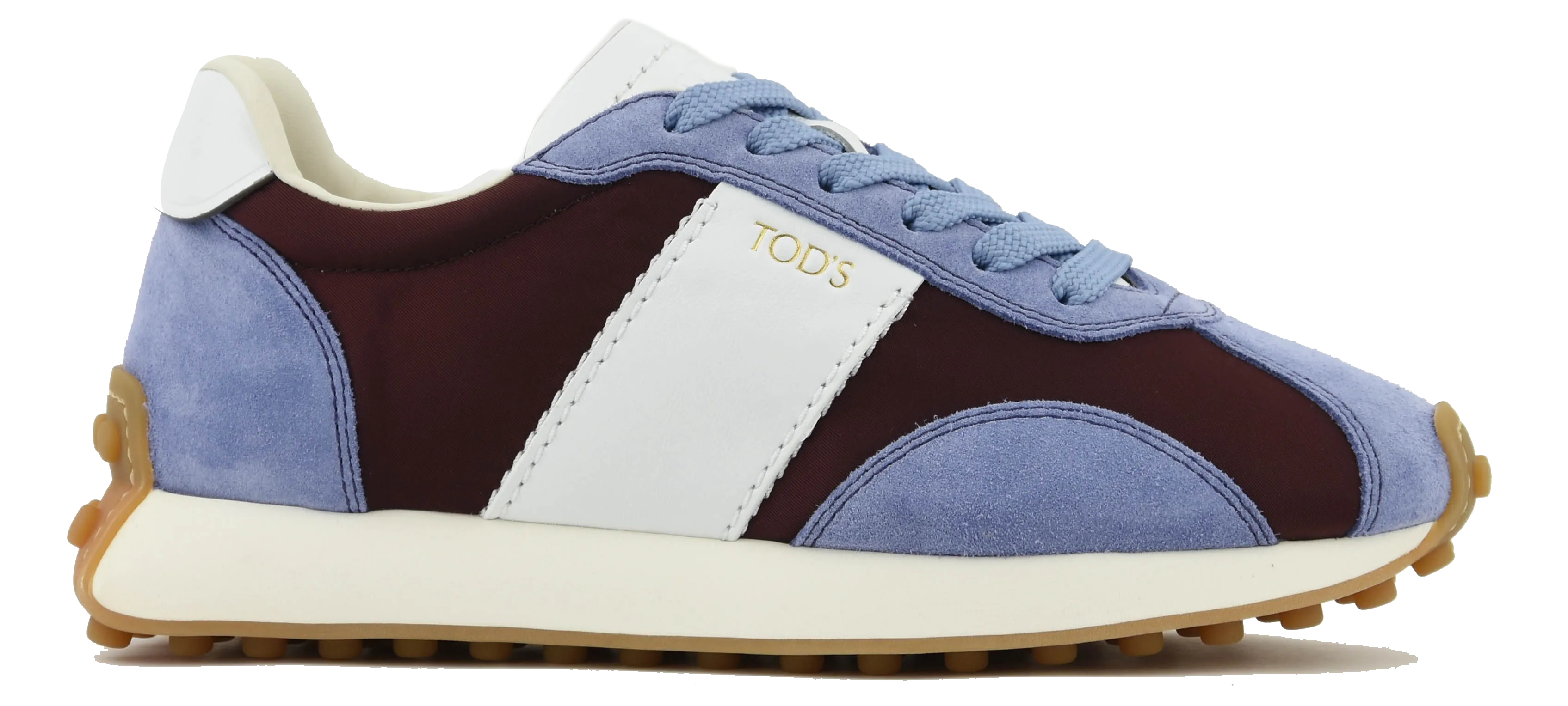 TOD'S SNEAKER BURGUNDY LILAC