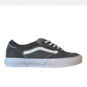 Vans Rowley Grey White  Suede Shoes